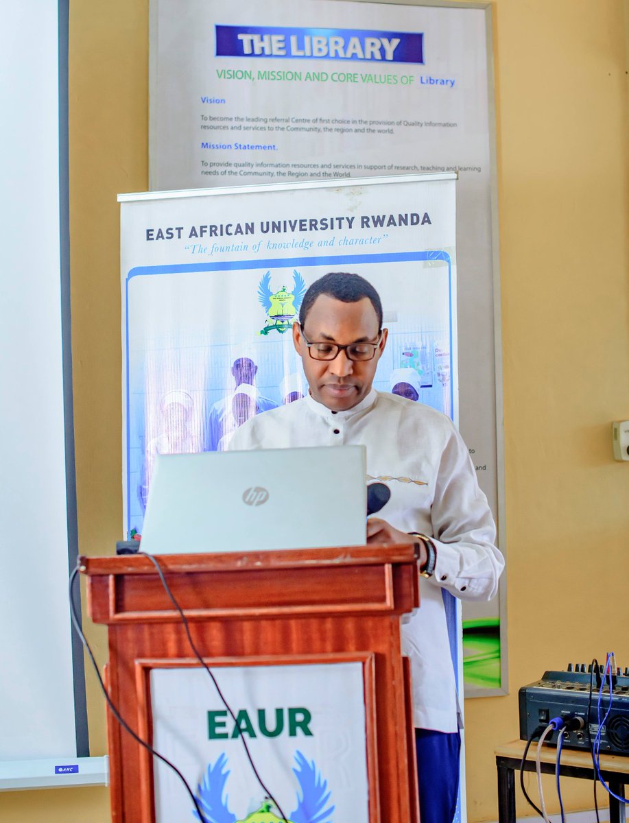 Today at #EAUR Nyagatare campus, we hosted the  <a href="/answer_rw/">ANSWER</a> #ProjectWorkshop. In the VC's remarks, he emphasized the importance of equal opportunities in higher learning &amp; promoting education inclusion, and supporting students with disabilities.  

#InclusiveEducation #AnswerProj