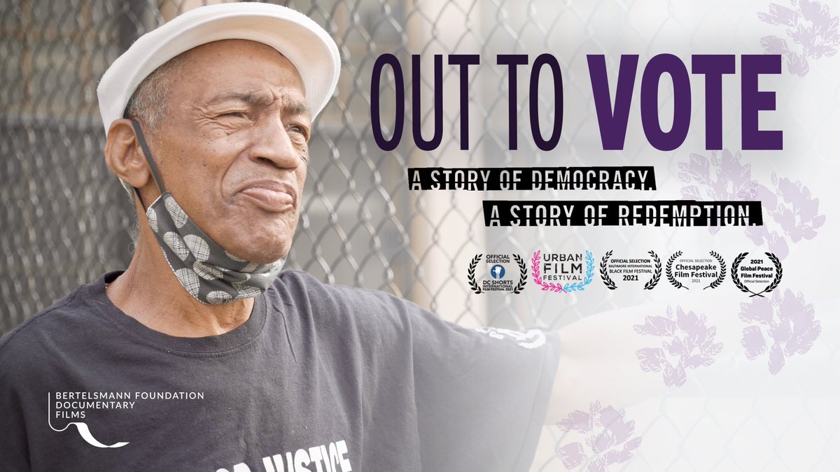 Bertelsmann Foundation Documentary Films (@bfna_docs) on Twitter photo Catch "Out to Vote" broadcasting on PBS <a href="/marylandpubtv/">Maryland Public Television</a> October 20th at 4:30pm! Catch "Out to Vote" broadcasting on PBS <a href="/marylandpubtv/">Maryland Public Television</a> October 20th at 4:30pm!