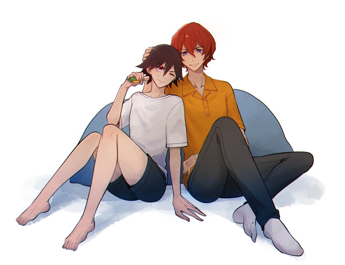 h_gumin's tweet image. リク絵　弱ペダの新開兄弟
