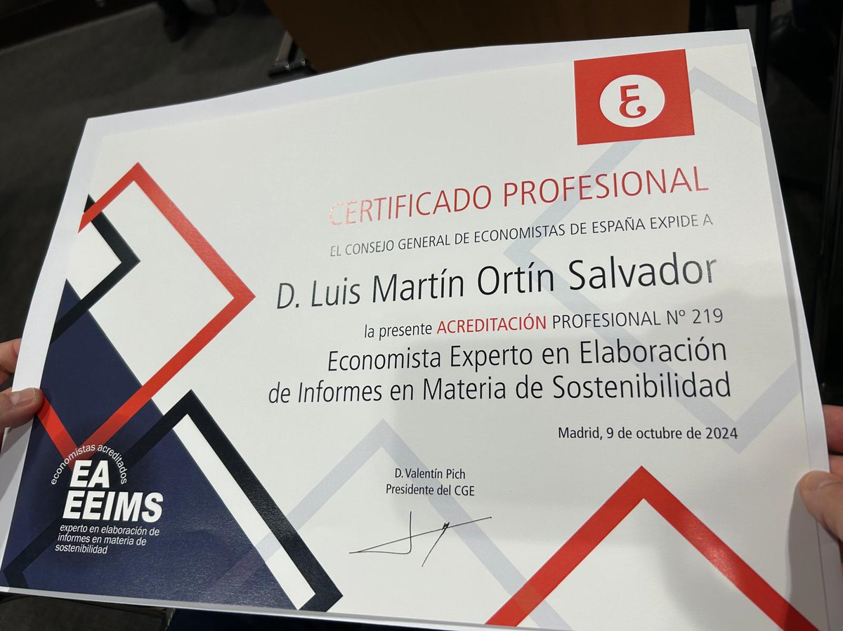 Luis Ortín Salvador tweet media