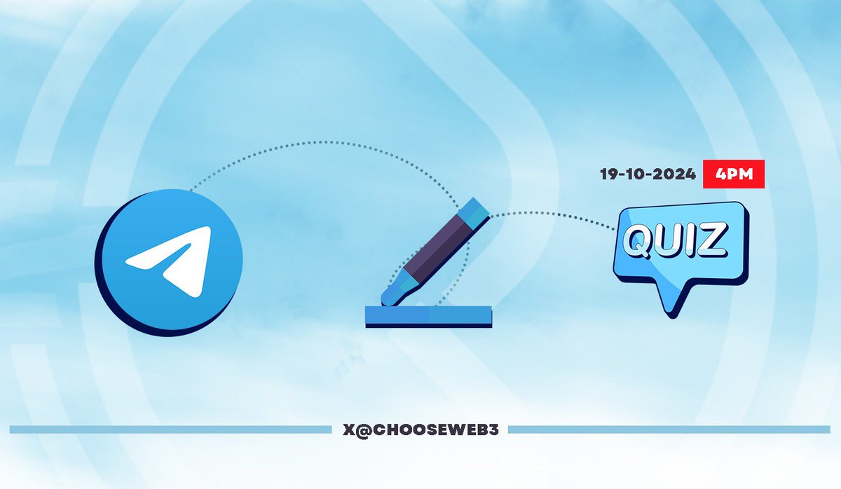 ChooseWeb3's tweet image. Hello Everyone! 🚨🚨

Our telegram channel is live, this move is essential for a more interactive environment as we delve into the next phase of production. Do well to join via link in bio.

If you need to revisit or go over the foundational/core principles of web3, our highlight…