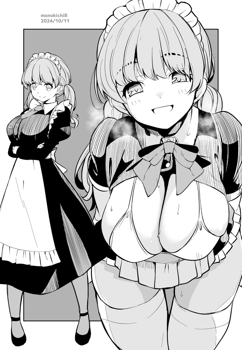 [閒聊] 從女僕裝彈出來的肥嫩肉肉大奶子就是美味