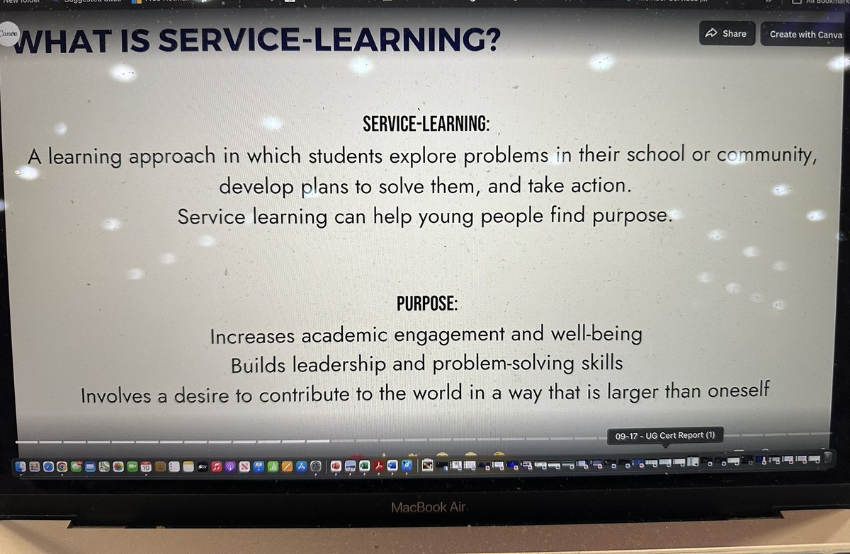 DrDRG_BCPS's tweet photo. ✨Yesterday, I began Maryland Service-Learning & Realize The Dream Cohort with Education+ & @BCPSParentU. Looking forward to facilitating 4️⃣ service-learning projects with our Ss who identified areas like food insecurity as #ExpandedLearningOpportunities as #CommunitySchools✨ https://t.co/wCcLCQxmJz