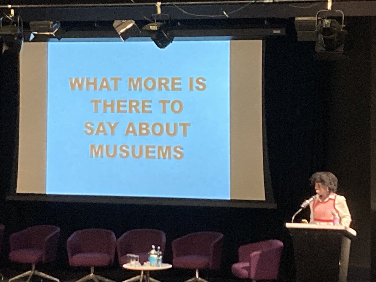 Museum-iD Magazine (@museumid) on Twitter photo What More Is There to Say About Museums? Our final talk of the day by Korantema Anyimadu. A brilliant way to end the day at #MuseumIdeas 2024! What More Is There to Say About Museums? Our final talk of the day by Korantema Anyimadu. A brilliant way to end the day at #MuseumIdeas 2024!