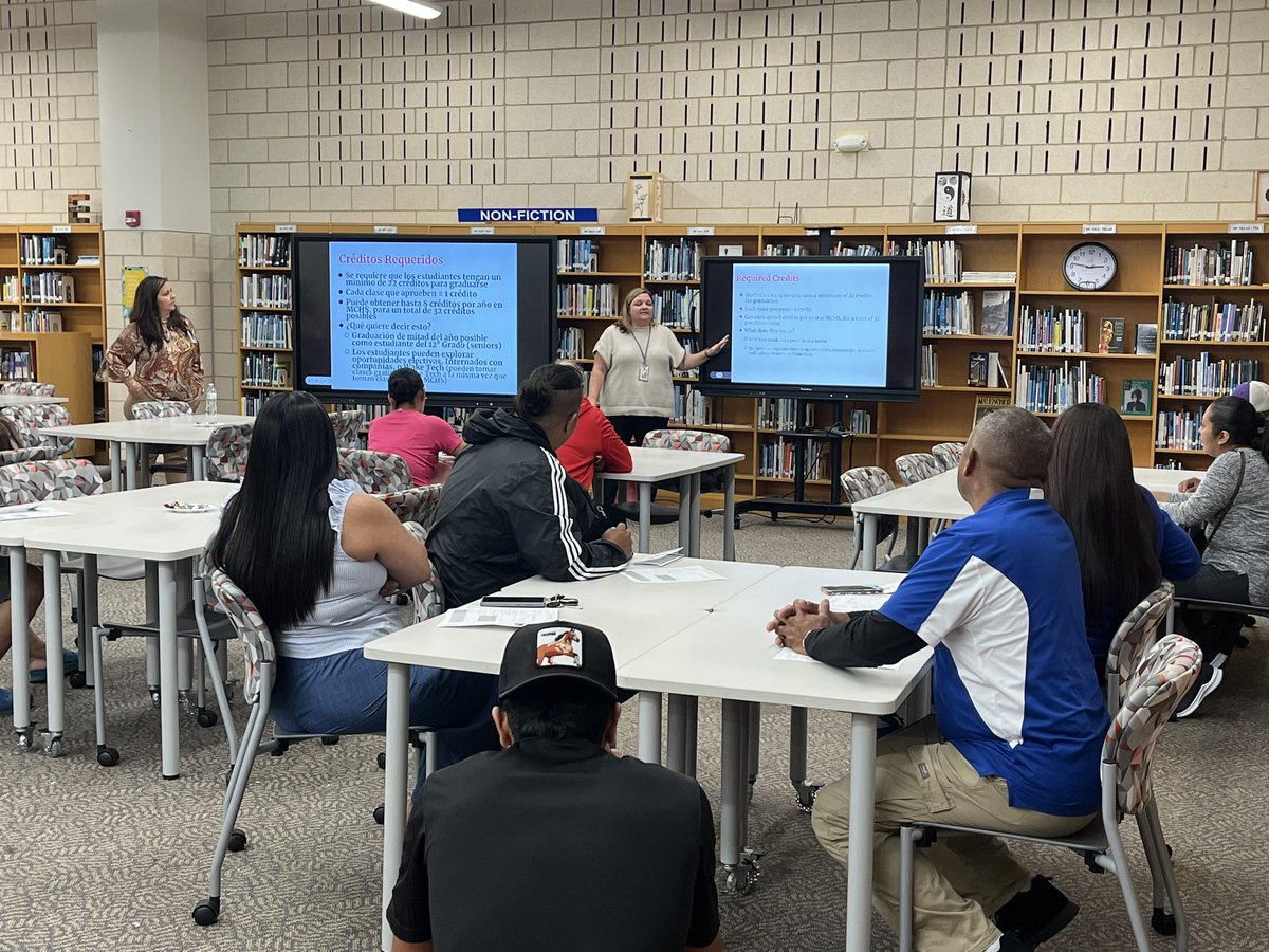 Laura Megronigle (@lmegronigle) on Twitter photo Such a wonderful turnout for our annual Family Meeting in Spanish- lots of information shared! <a href="/mchsmustangs/">Middle Creek HS</a> <a href="/mchscounselors/">MCHS Counselors</a> #ExellenceInAction 🔴⚫️⚪️ Such a wonderful turnout for our annual Family Meeting in Spanish- lots of information shared! <a href="/mchsmustangs/">Middle Creek HS</a> <a href="/mchscounselors/">MCHS Counselors</a> #ExellenceInAction 🔴⚫️⚪️