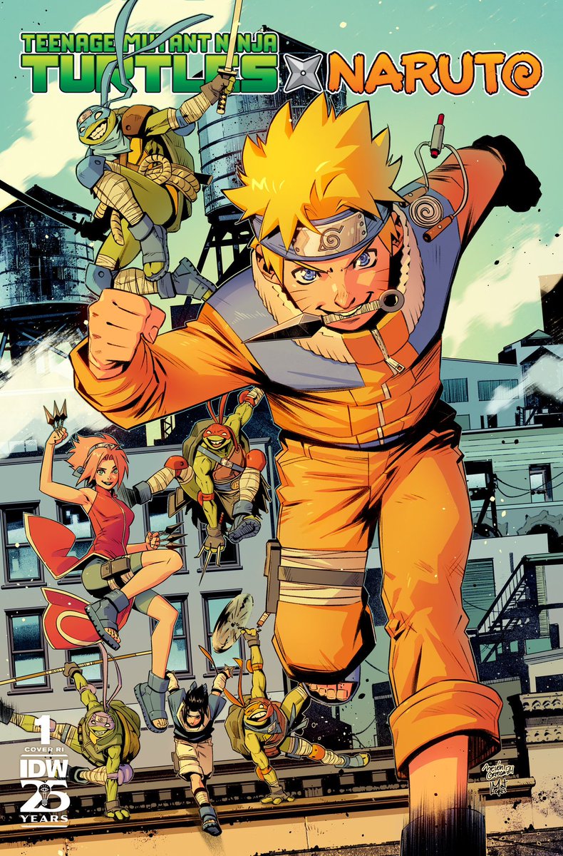 Belén Ortega ☆ (@belenortega_) on Twitter photo My incentive variant cover for this crazy crossover is out! ♥️
As a teen that used to read Naruto this was crazy 🥲🫶🏻
Teenage Mutant Ninja Turtles/Naruto #1, Out on the 20th of November!
By @calebandrew, <a href="/hendryzero/">hendryzero</a>
<a href="/IDWPublishing/">IDW Publishing</a> <a href="/VIZMedia/">VIZ Media</a>
Amazing colors by <a href="/_matlopes_/">Matheus Lopes</a> My incentive variant cover for this crazy crossover is out! ♥️
As a teen that used to read Naruto this was crazy 🥲🫶🏻
Teenage Mutant Ninja Turtles/Naruto #1, Out on the 20th of November!
By @calebandrew, <a href="/hendryzero/">hendryzero</a>
<a href="/IDWPublishing/">IDW Publishing</a> <a href="/VIZMedia/">VIZ Media</a>
Amazing colors by <a href="/_matlopes_/">Matheus Lopes</a>