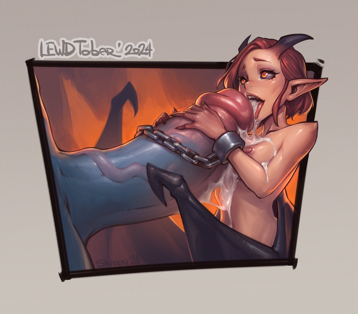 Hey!
I'm a bit late, but I'm always throwing in these types of Challenges anyway, so maybe during October I'll do some small art from this list.

#Lewdtober #Lewdtober2024

Prompt list below⬇️