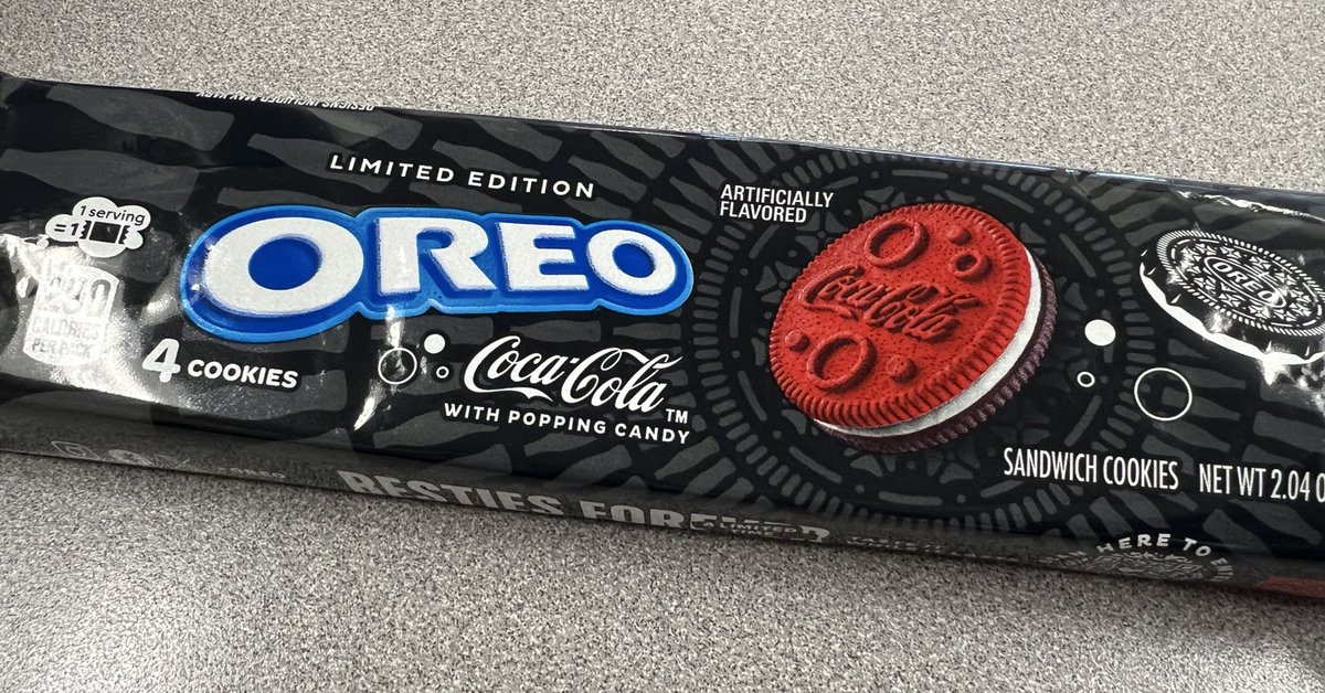 Coca Cola Oreo