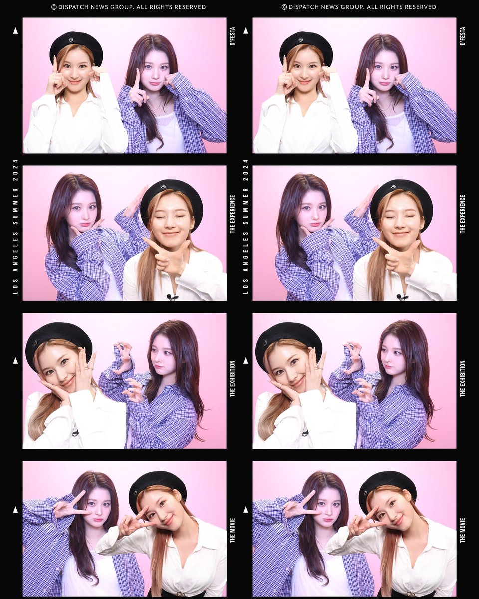 nmixxpics_'s tweet image. Sullyoon on Sana's photobooth event official picture &amp;lt;3