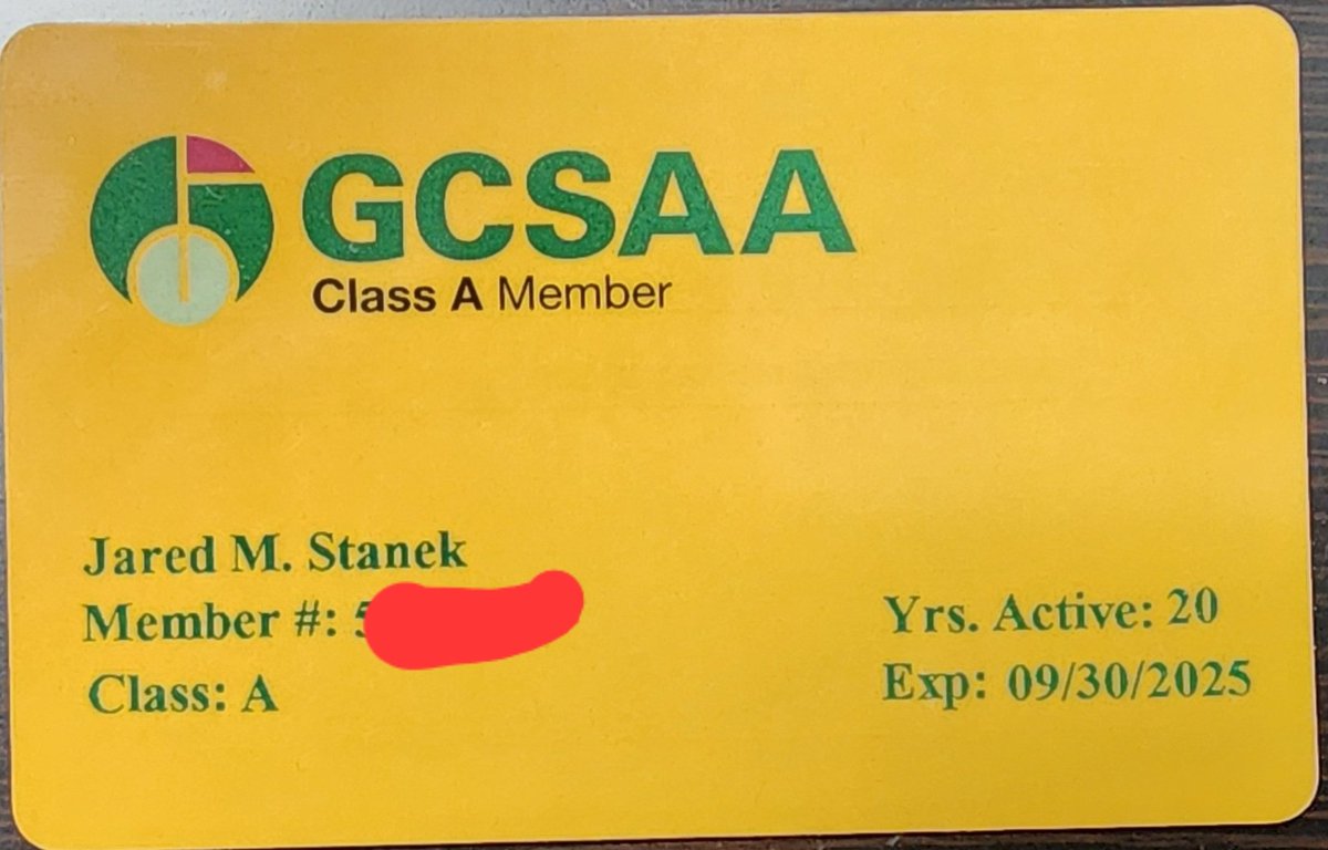 This makes me feel old! 20 year <a href="/GCSAA/">GCSAA</a> member?! 👴😂