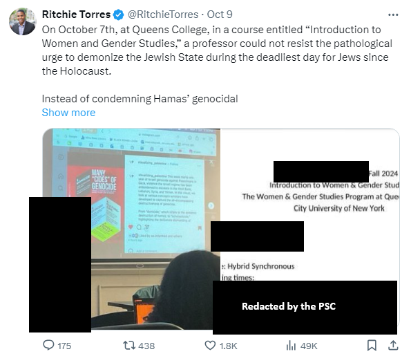 PSC/CUNY tweet media