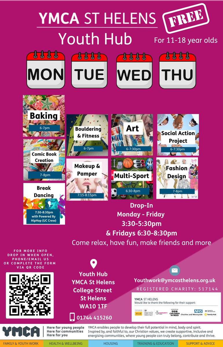 This #WorldMentalHealthDay we share our #youthwork activities, part of our #Earlyinterventionhub aimed at helping young people make friends and develop supportive networks as well as developing skills they need to reach their full potential. 

#StHelens #youthinvestmentfund