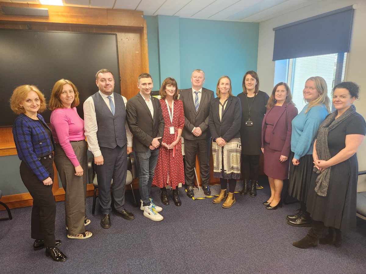 Great to welcome a delegation from the Ukrainian Directorate for European and Euro-Atlantic Integration and the Directorate of Professional Pre-Higher and Higher Education to HEA HQ today.
