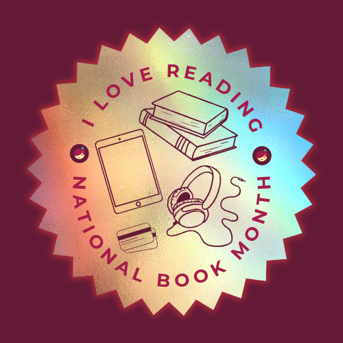 📆🎉October is #NationalBookMonth! Share and tell everyone what you're #reading to celebrate!

#LibbyApp #Bookish #BookTwitter #CheckOutYourLibrary #LibraryLove