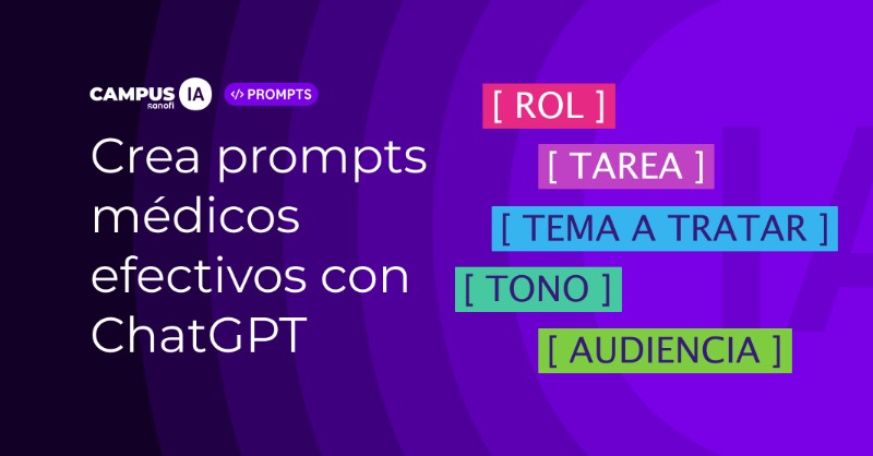 campussanofi's tweet photo. 🧠💡​¡Guía de Prompts Médicos para ChatGPT! 
Domina la #IA y mejora tu práctica clínica con prompts efectivos que te ahorrarán tiempo en la práctica clínica

📥 Accede la guía completa aquí 👉 https://t.co/a0qQ7WHkrX

#CampusIA #IAenLaPrácticaClínica #IA #SaludConIA