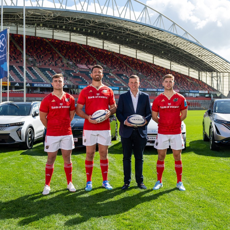 Munsterrugby's tweet photo. 🤝 @kearysmotors have announced the continuation of its Motor Partnership with Munster Rugby for the 2024/25 season 🚗

More info ⤵️

#SUAF 🔴