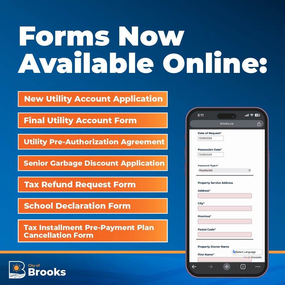 We’ve entered the future, folks... and it’s paper-free!

Find select forms online for you to complete—no more scrambling for pens or deciphering your own handwriting.

Skip the hassle, and head over to brooks.ca/formcenter