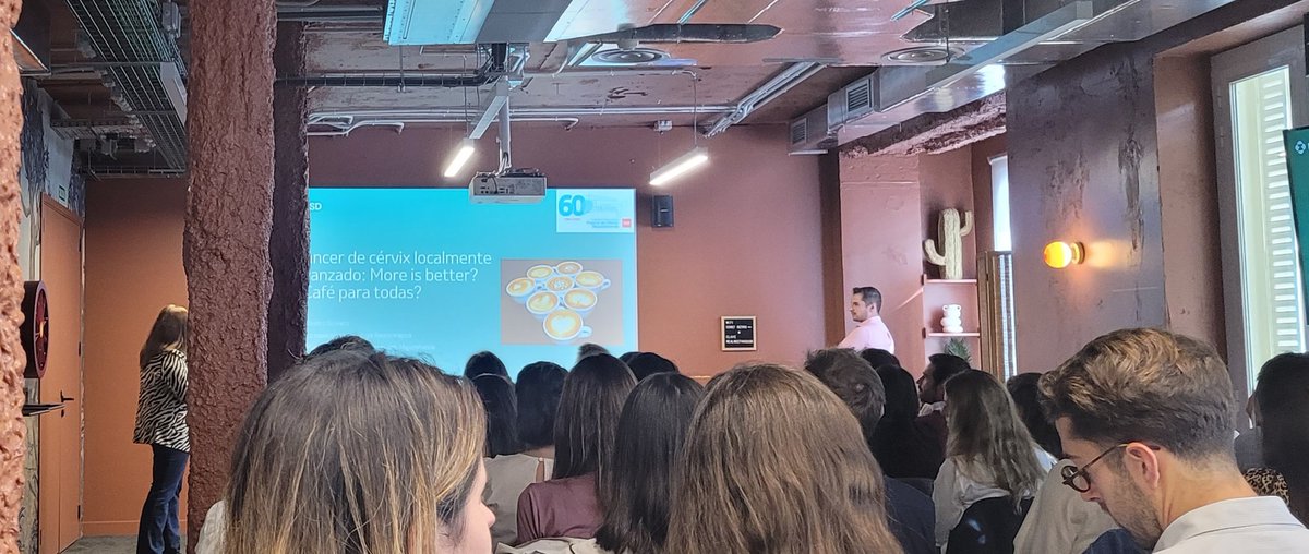 Oncología radioterápica HUPH (@huphradonc) on Twitter photo Excelente charla de Beatriz Gil acerca del papel de la inmunoterapia en el cáncer de cérvix localmente avanzado Excelente charla de Beatriz Gil acerca del papel de la inmunoterapia en el cáncer de cérvix localmente avanzado