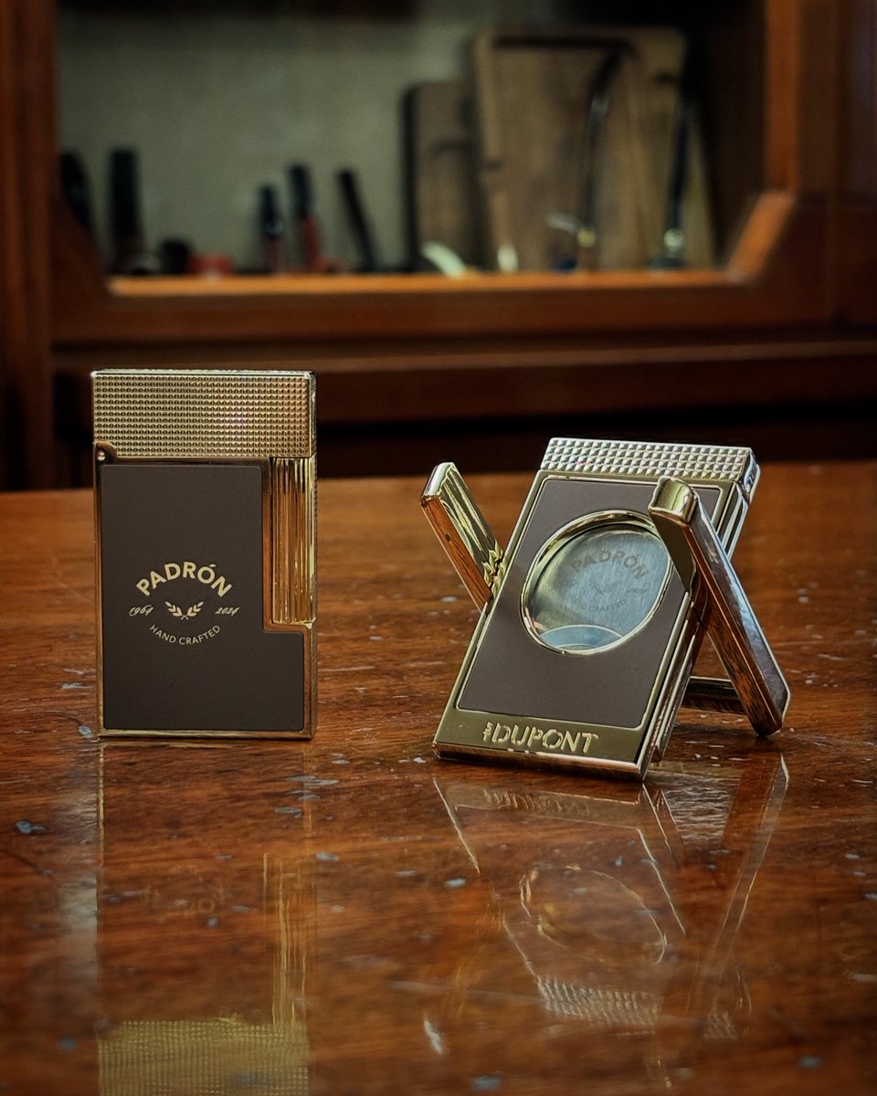 alpascia's tweet image. Through this collaboration, Padron and S.T. Dupont invite every cigar smoker to celebrate the essence of luxury and tradition. It’s a meeting of two worlds, uniting past and present, to create memories lasting for years. #stdupont #stdupontlighter #alpascia #milano #since1906
