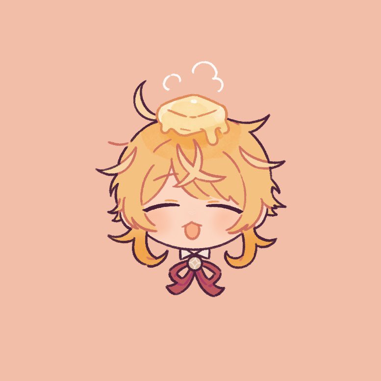 ma_ru_uuu's tweet photo. 急に寒くなってつらいから、前描いたほっかほかのラムバターおいておくね https://t.co/kwDTsnSUtj
