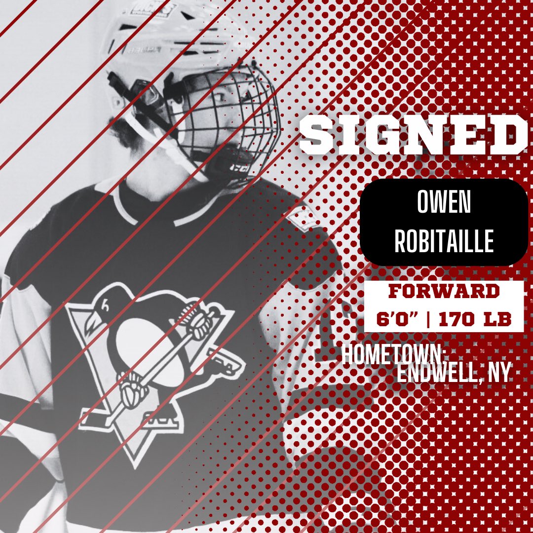🔴SIGNING NOTICE🔴
We are pleased to announce we have signed 2005 forward Owen Robitaille Owen spent last season with <a href="/PghPensElite/">Penguins Elite</a> where he put up 34 pts (11G, 23A) in 52 games played. 

Welcome to the 73’s family Owen!