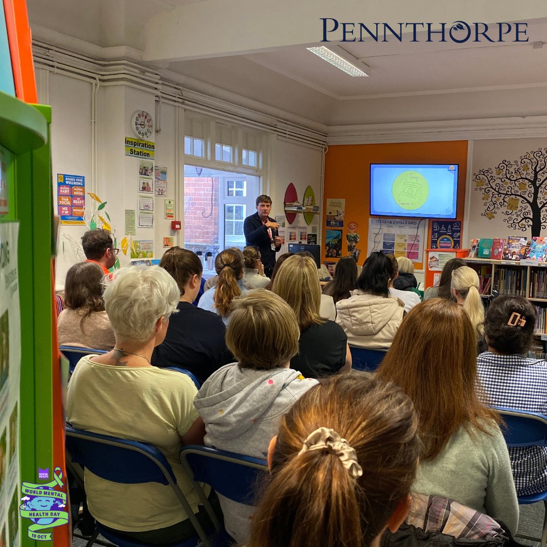 We had the pleasure of marking #WorldMentalHealthDay today with Andrew Wright, founder of Action Your Potential. He led 2 inspiring sessions for parents &amp; Y6-Y8, sharing his passion, and energy. A huge thank you for empowering us to embrace mental wellness! #MentalHealthMatters