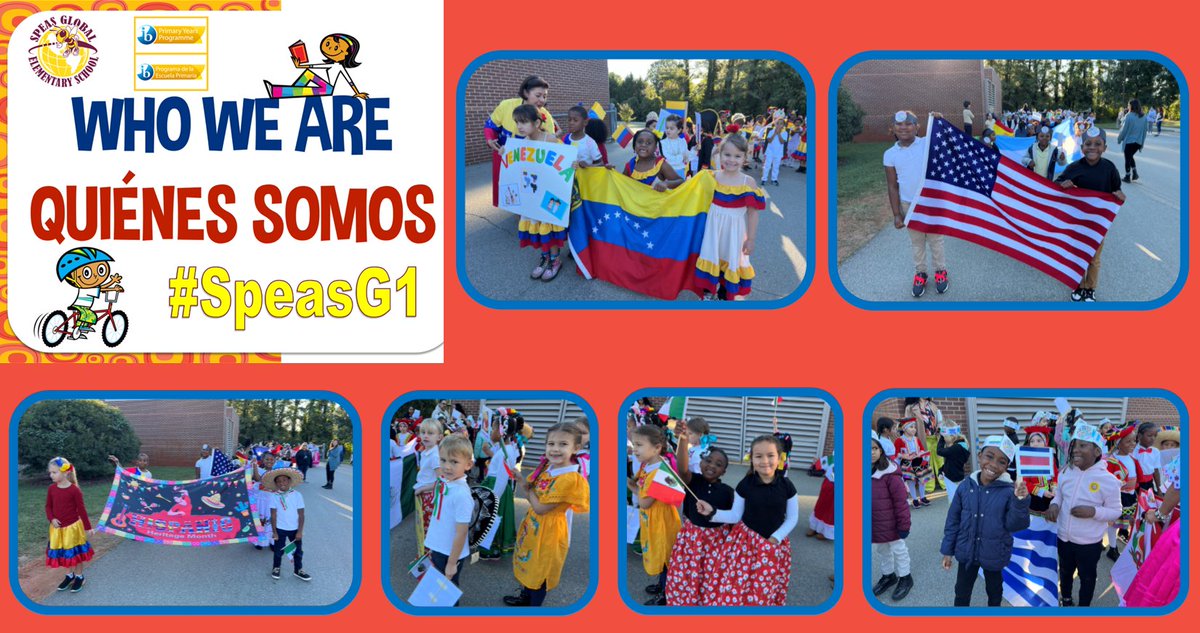In #SpeasG1 our #UOI #WhoWeAre has the #CentralIdea: "Choices we make in daily routines affect our way of life." We had a parade to celebrate making choices to be friends w/ppl from different cultures. <a href="/ibpyp/">IB PYP</a> #HispanicHeritageMonth Photos and videos here: ow.ly/uIqs50TIRxv