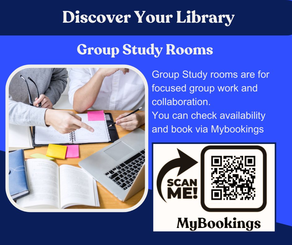 ccculibrary's tweet image. Do you need to practice a presentation? Do you need to work as group and plan a project?  

Do you know you can book a group study room at Augustine House Library?
@CCCUStudents

Happy Days! 

Go to My Bookings to book: tinyurl.com/MyBookingsCCCU #HappyStudying #DiscoverYourLibrary