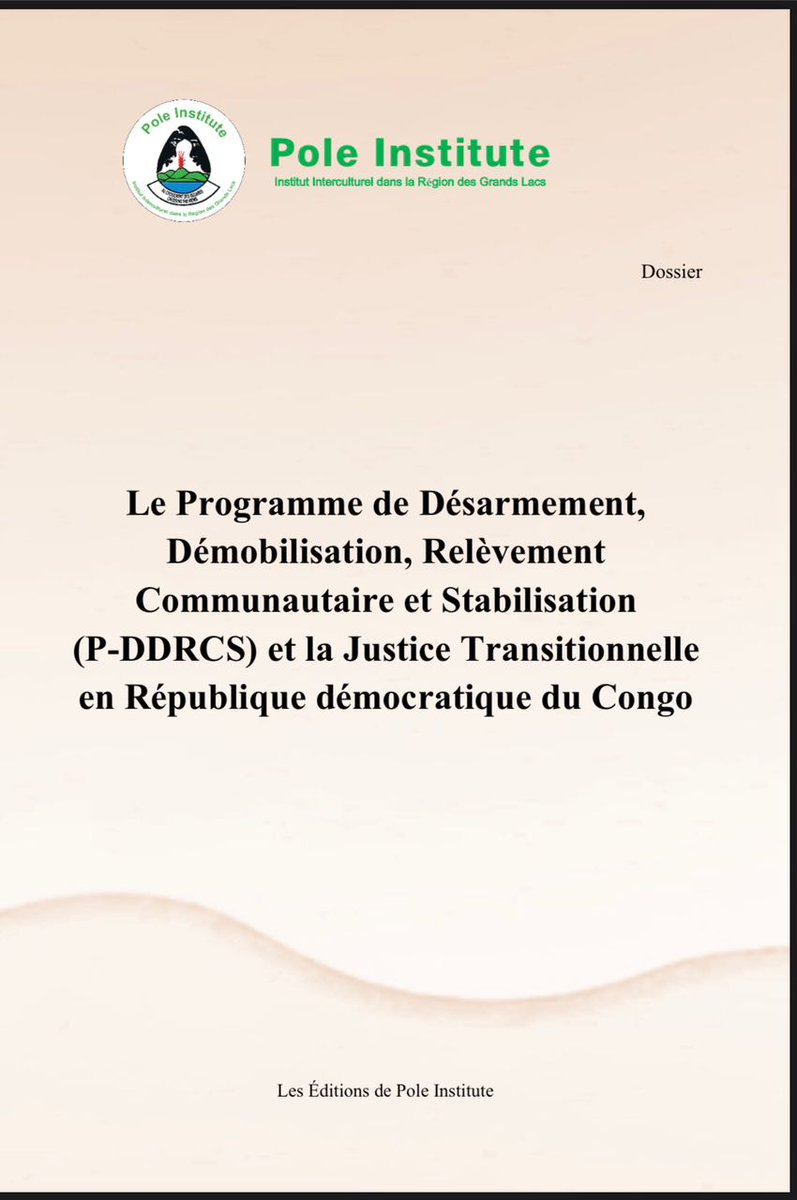 Pole Institute (@poleinstitute) on Twitter photo #Dossier Voici une nouvelle publication. Une lecture édifiante et qui en vaut le détour. N'hesitez pas. Cliquez ci bas. <a href="/BROT_furdiewelt/">Brot für die Welt</a> <a href="/NeneMorisho/">Nene Morisho</a> <a href="/kaluwing/">KALUBI UWINGABE JOSEPHA</a> <a href="/UEenRDC/">UE en RDC🇪🇺</a> <a href="/AsblDyjap/">DYJAP-Asbl</a> <a href="/pddrcs/">P-DDRCS RDC</a> <a href="/PDDRCSNK/">P-DDRCS NORD-KIVU</a> <a href="/pddrcs_ituri/">P-DDRCS COORDINATION PROVINCIALE DE L'ITURI</a> <a href="/GouvNordKivu/">Gouvernorat|Nord-Kivu🇨🇩</a> <a href="/GouvSudkivu/">Gouvernorat | Sud-Kivu</a>
pole-institute.org/wp-content/upl… #Dossier Voici une nouvelle publication. Une lecture édifiante et qui en vaut le détour. N'hesitez pas. Cliquez ci bas. <a href="/BROT_furdiewelt/">Brot für die Welt</a> <a href="/NeneMorisho/">Nene Morisho</a> <a href="/kaluwing/">KALUBI UWINGABE JOSEPHA</a> <a href="/UEenRDC/">UE en RDC🇪🇺</a> <a href="/AsblDyjap/">DYJAP-Asbl</a> <a href="/pddrcs/">P-DDRCS RDC</a> <a href="/PDDRCSNK/">P-DDRCS NORD-KIVU</a> <a href="/pddrcs_ituri/">P-DDRCS COORDINATION PROVINCIALE DE L'ITURI</a> <a href="/GouvNordKivu/">Gouvernorat|Nord-Kivu🇨🇩</a> <a href="/GouvSudkivu/">Gouvernorat | Sud-Kivu</a>
pole-institute.org/wp-content/upl…