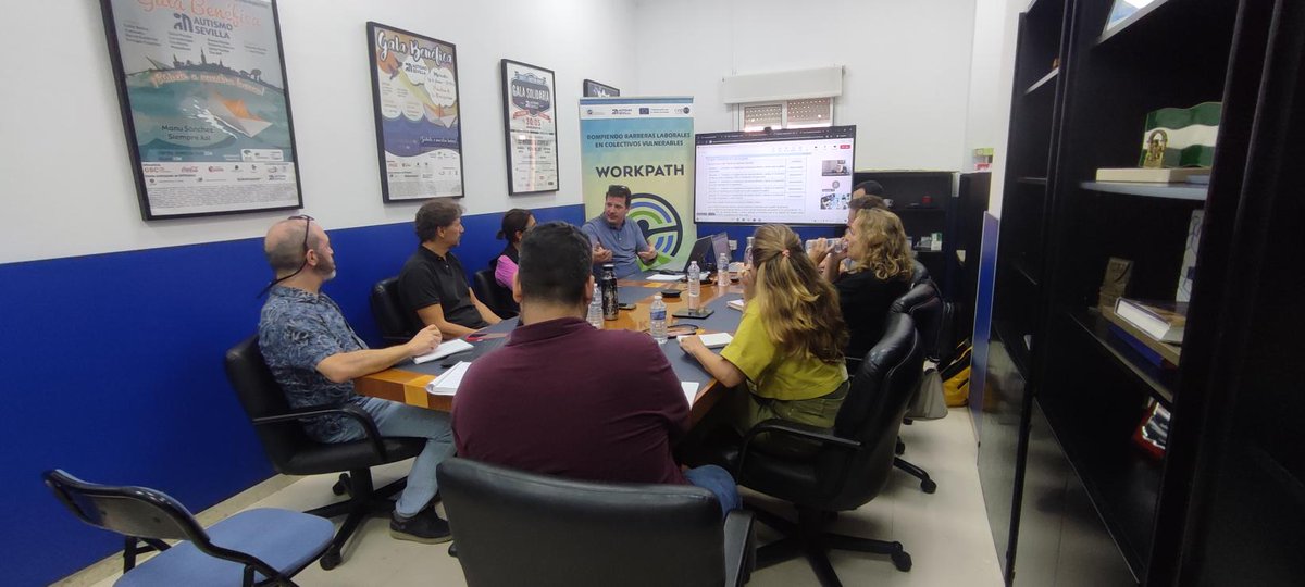 Autismo_Sevilla's tweet image. ¡¡Ya estamos a pleno rendimiento con nuestro Proyecto #Workpath!! Desarrollaremos las diferentes actividades acompañados por @economia_social adjudicatarios de la licitación. 

Los equipos ya se han organizado y puesto en marcha 💪

Proyecto financiado por @CEPES2 y  #FSE+