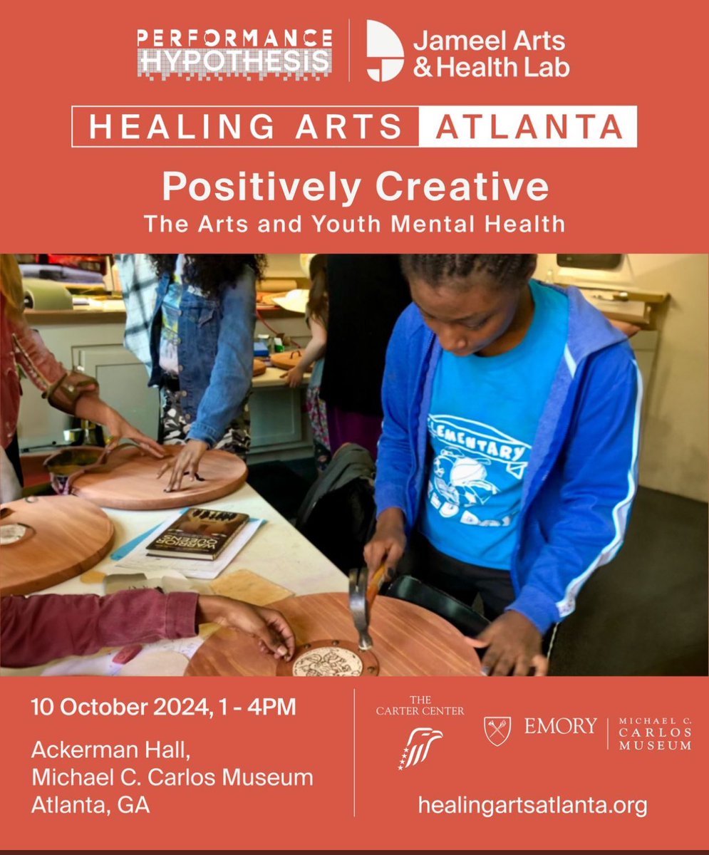 mohsindin's tweet image. #ATL: TODAY #worldmentalhealthday join me &amp;amp; @MeWeIntl with @CarterCenter  for an interactive talk on arts for #mentalhealth! Location: @carlosmuseum @EmoryUniversity 2PM EST!