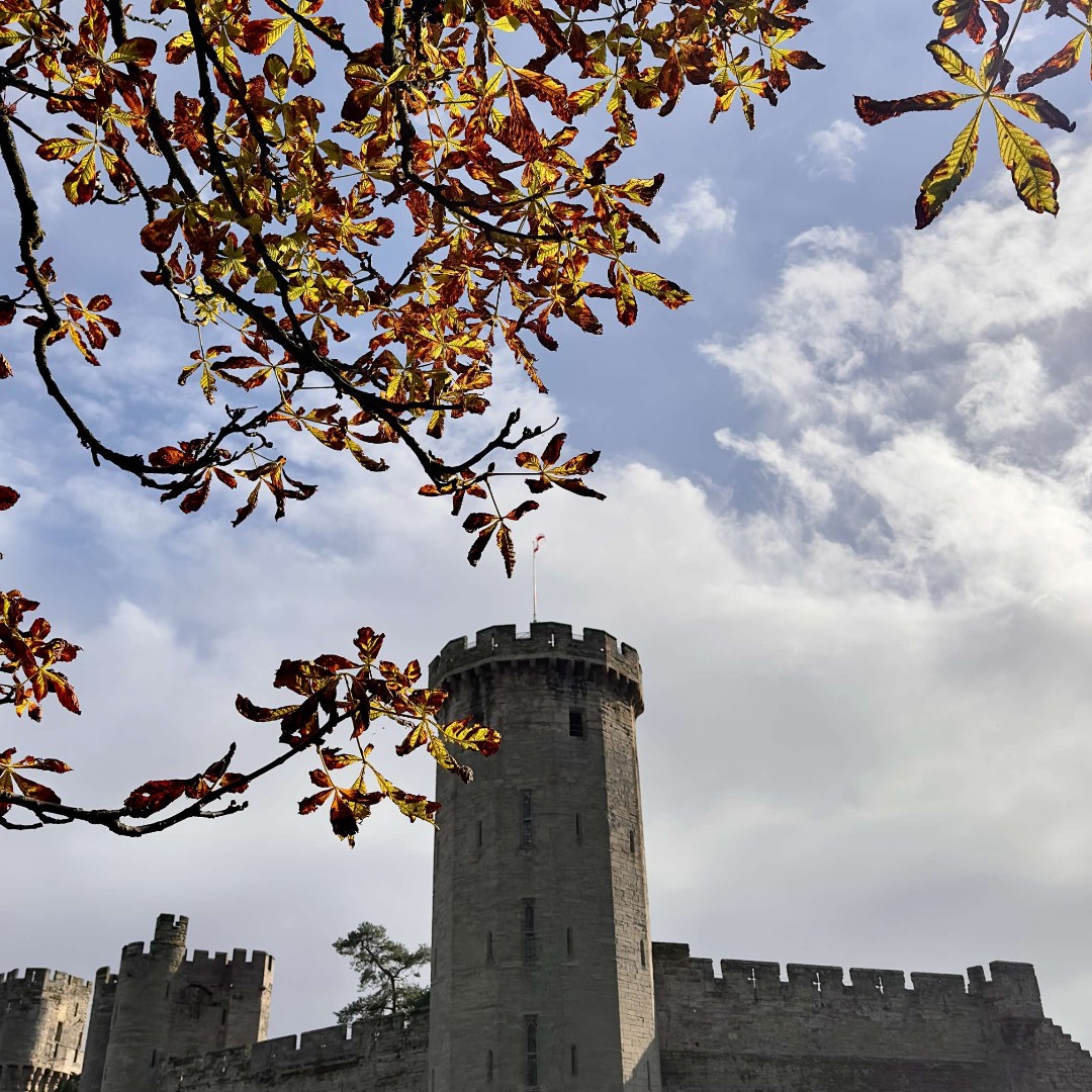 Autumn days at Warwick Castle 🌲🍁