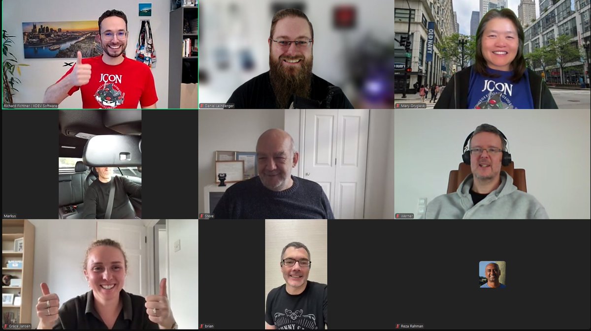 JCON (@jcon_conference) on Twitter photo 👐 The road to #JCON EUROPE 2025 just got real!
We had an epic Content Board meeting today with all of those fantastic people!
<a href="/spoole167/">Steve Poole</a>
<a href="/mgrygles/">Mary Grygleski</a>
<a href="/wernerwedge/">Werner Keil</a>
<a href="/briandemers/">Brian Demers</a>
<a href="/gracejansen27/">Grace Jansen</a>
@markuskett
There might be a #CfP coming up🔥
#JCON2025 #JavaCommunity #JavaConferences 👐 The road to #JCON EUROPE 2025 just got real!
We had an epic Content Board meeting today with all of those fantastic people!
<a href="/spoole167/">Steve Poole</a>
<a href="/mgrygles/">Mary Grygleski</a>
<a href="/wernerwedge/">Werner Keil</a>
<a href="/briandemers/">Brian Demers</a>
<a href="/gracejansen27/">Grace Jansen</a>
@markuskett
There might be a #CfP coming up🔥
#JCON2025 #JavaCommunity #JavaConferences