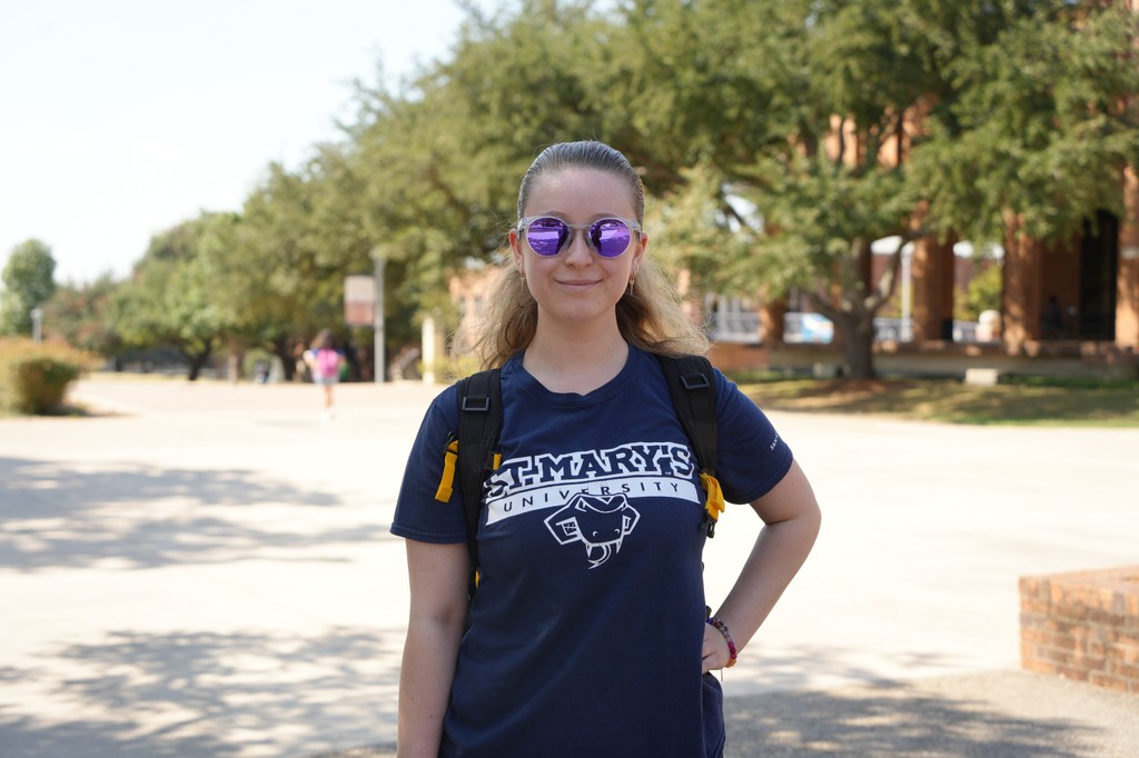 StMarysU's tweet image. Blue skies, golden vibes! Celebrate Spirit Thursday at St. Mary’s by wearing your Gold and Blue #SpiritThursday! #StMU