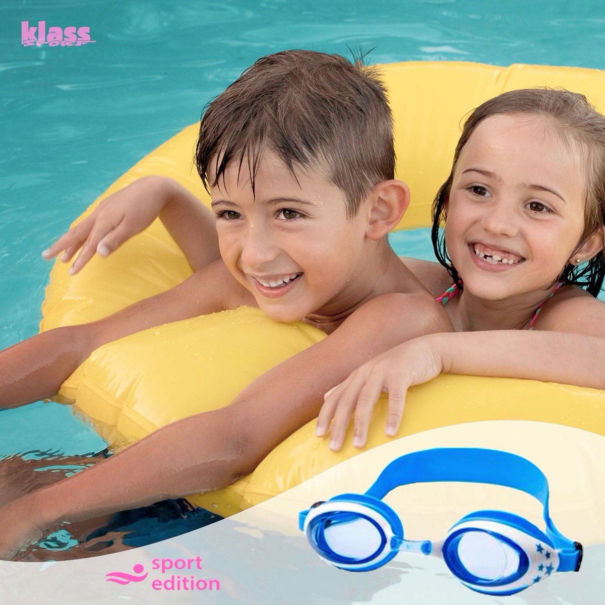 KlassSport's tweet image. sol , agua &amp;amp; muchas sonrisas en la alberca! 🥽👧🏻🏖️ #gogles #kids #swimming #sport #felizdia #octubrerosa 🎀