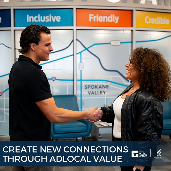 adlocalvalue's tweet image. Create new connections and grow your local presence with ADLocal Value! 

We help businesses of all sizes reach their community through targeted, impactful digital ads. Let’s build something great together!

#ADLocalValue #CreateConnections #SpokaneValleyChamber