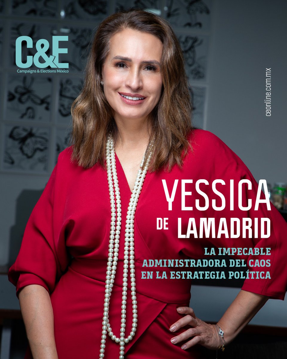 #EnPortada 📰✨
Yessica De Lamadrid <a href="/yess73/">Yessica De Lamadrid</a>: La reina de la estrategia política 👑.

Sus candidatos lograron ganarle a los de Morena y es dueña de un récord casi impecable 🏆.

📍 Búscala YA en tiendas Sanborns, City Market, Walmart Express y La Comer de todo el país 🇲🇽.