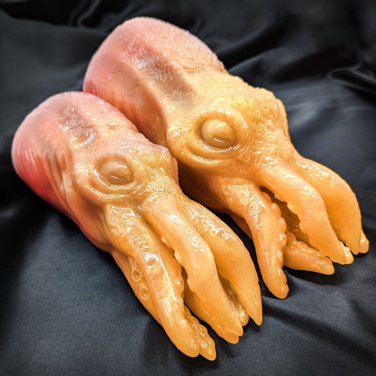 Thul's back!

Our resident mind flayer penetrable has returned! Thul has been updated with longer tentacles and a shorter backend for more penetrable tenetacly goodness! 😉

Available as an updated pocket and legacy fullsize in our 10/15 drop

Updated fullsize coming in 2025