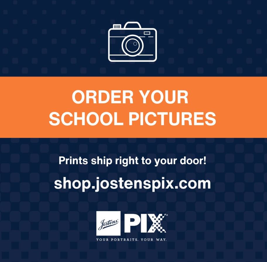 School Pictures are Ready!

View and order at shop.jostenspix.com/login

MILLENNIUM MIDDLE SCHOOL
Event Code: FE76424
Also Needed: Skyward Student ID