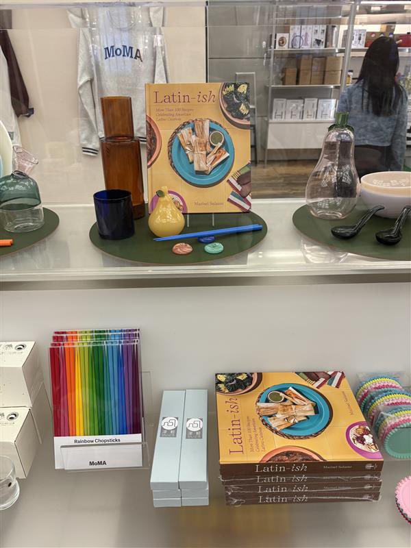 My new cookbook Latin-ish spotted at the <a href="/momadesignstore/">MoMA Design Store Japan</a>!