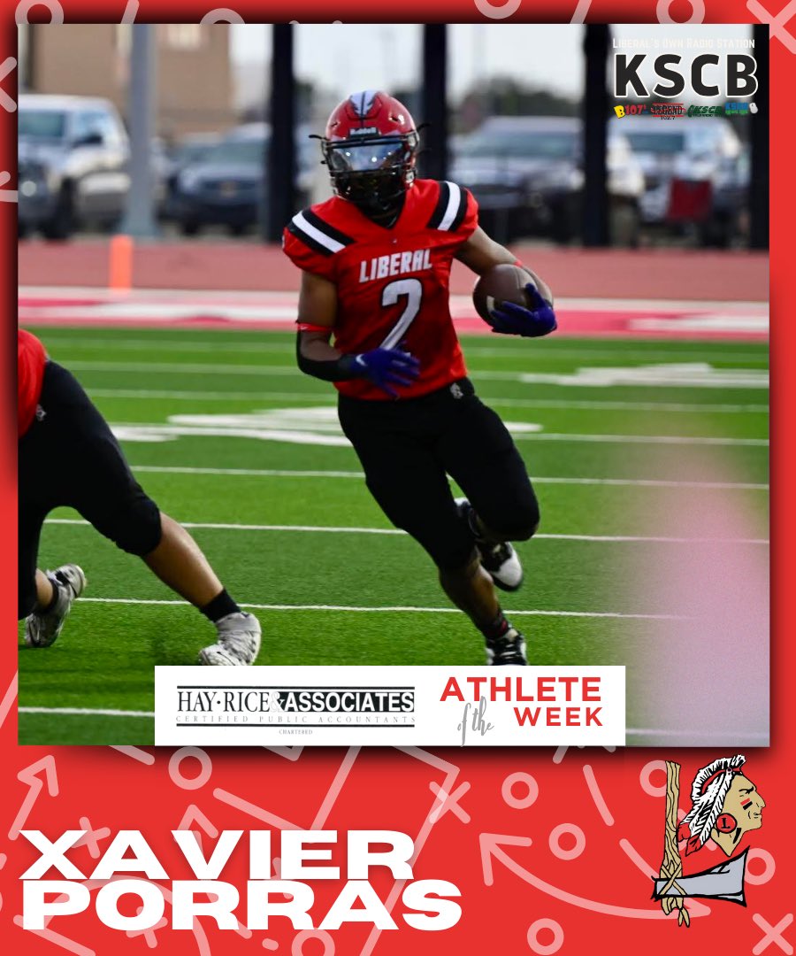 Xavier Porras is Hay Rice and Associates Athlete of the Week!

#onforliberal