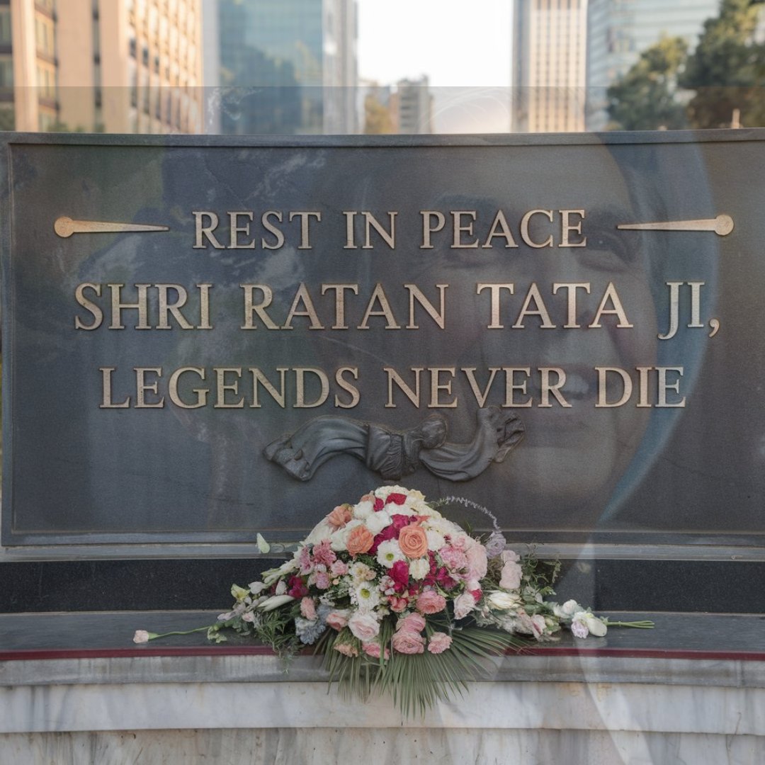 ThisisAdarsh's tweet photo. “You need the right perception to succeed, not to wail like an alley cat” - Bharat Ratna ~ Shri Ratan Tata Ji

Legends Never Die!

#RatanTataSir  #TributeToRatanTata  #OmShanti https://t.co/UYXKejfuKc