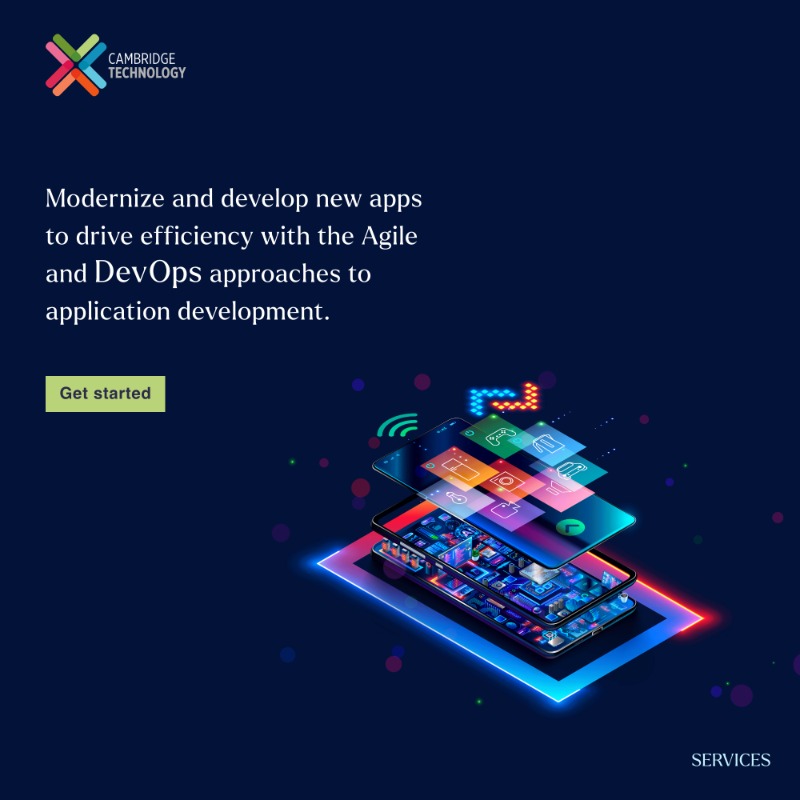 cam_technology's tweet photo. Want to modernize your application development? Our experts can help, leveraging microservices, serverless, and container technologies to reduce complexity and investment with the Agile and DevOps approach. Talk to us. #AppDev #AppDesign #MobileApps #IOSAppDev #AndroidAppDev