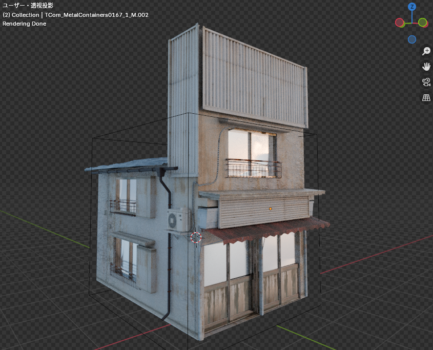 bakemonoPC's tweet photo. 建物作ったぞよ
#b3d https://t.co/05aM9wCMy8
