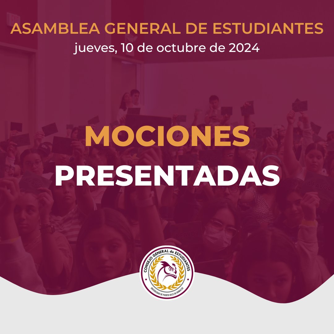 Consejo General de Estudiantes UPR Humacao tweet media