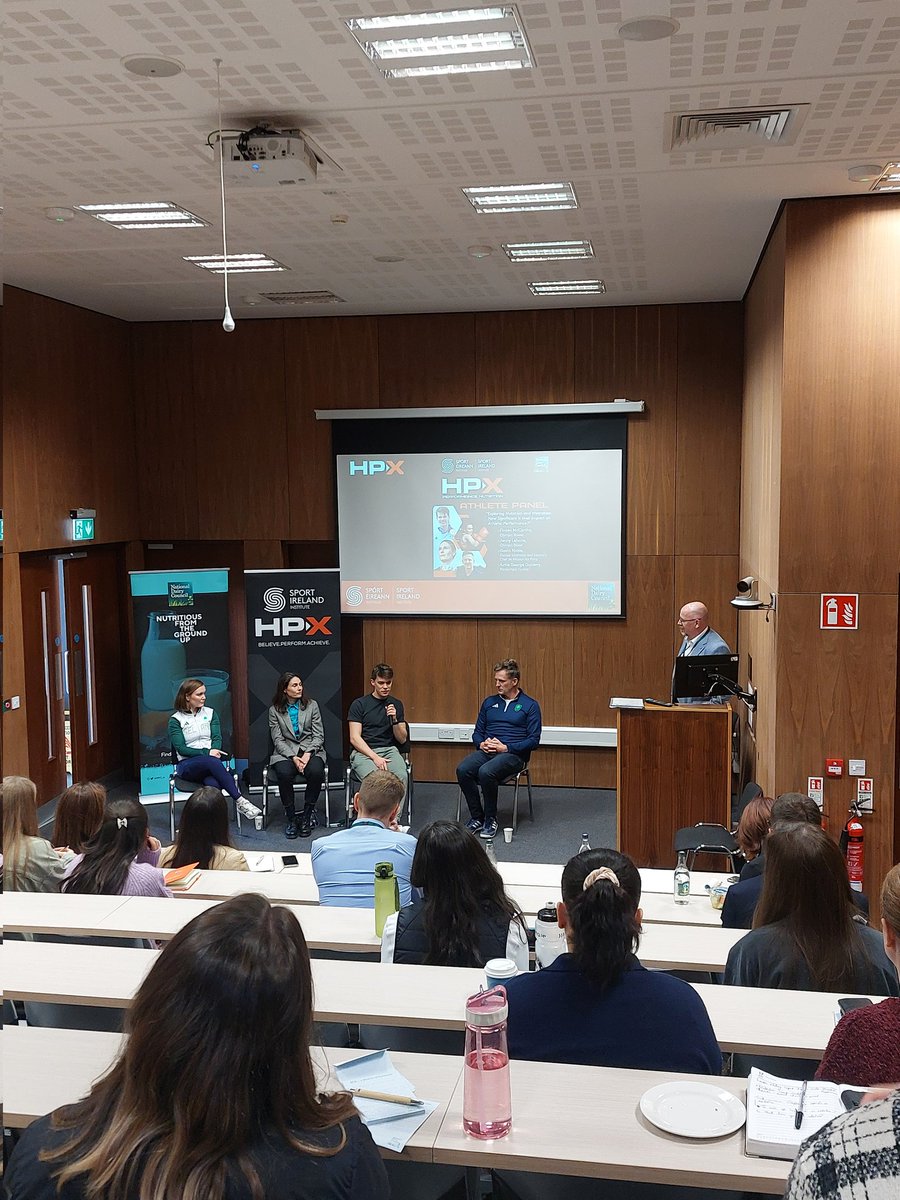 Fantastic panel discussion to finish off  a great day of insights <a href="/sportireland/">Sport Ireland</a> #HPXNUTRITION #nutrition