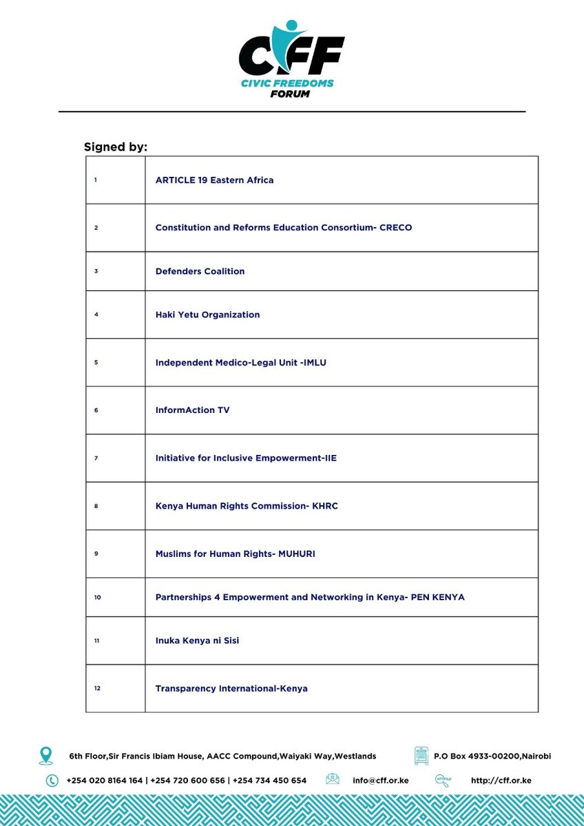 PEN Kenya condemns the Shooting of Salome Makanda at The Bungoma National Polytechnic. The police must  always adhere to the rule of law.