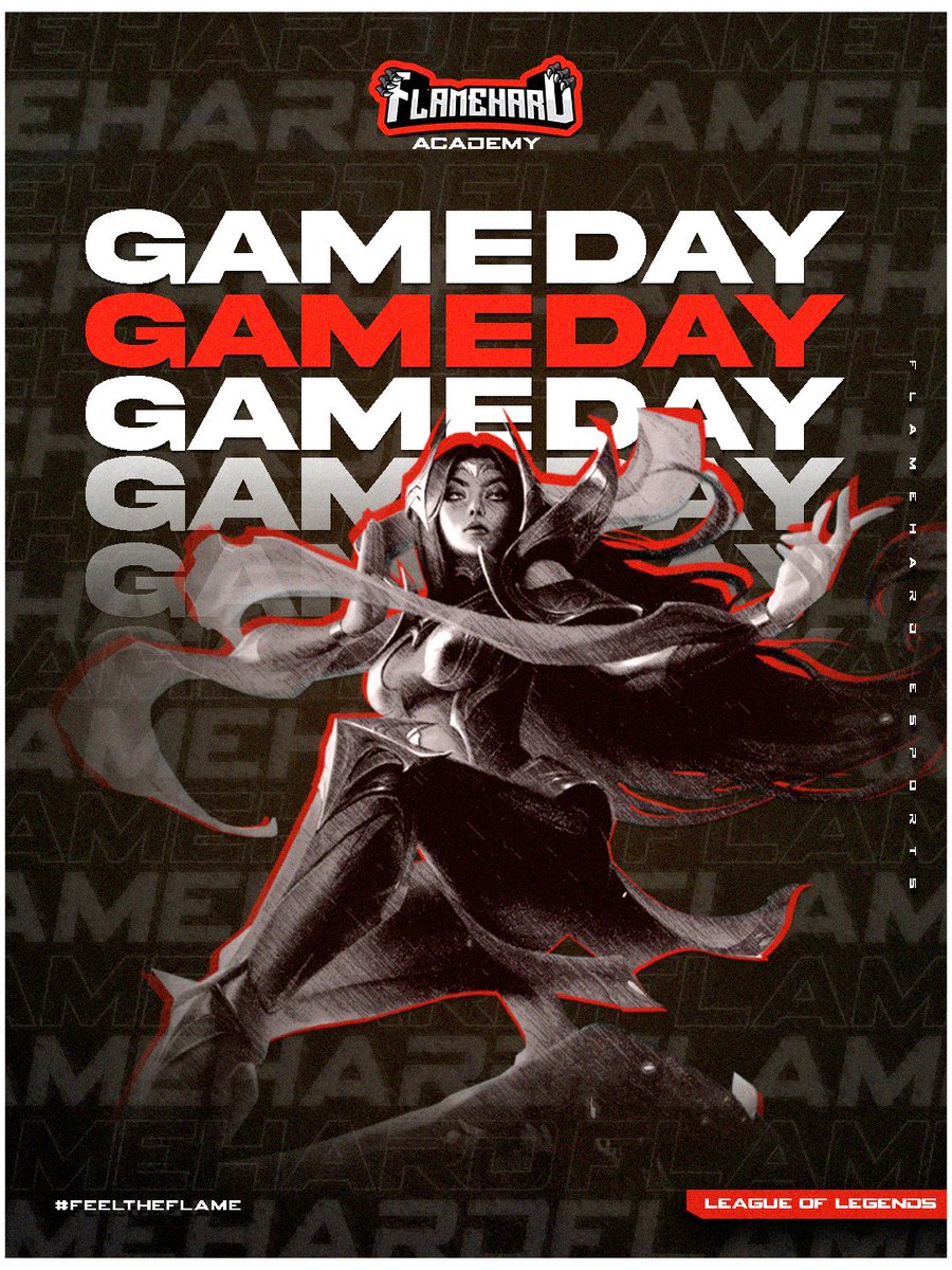 🔥 FLAMEHARDAY! 🔥

COME SUPPORT OUR ACADEMY! 💪
 
🏆 || @PhoenixLeagueLV 
⏲️ || 19H00 (WET)
🆚 || #CozyCampers (Bo3)
📺 || twitch.tv/Cruzada_lol  (@diogo_cruz43)
📺 || twitch.tv/PhoenixLeagueLV (Official Stream)