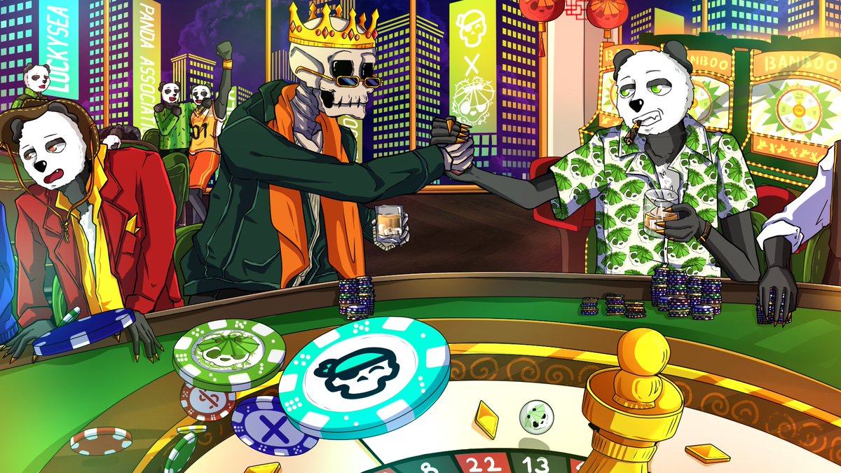 🐼 Panda Association 🤝 <a href="/LuckySeaGG/">LuckySea (gamified arc)</a> 💀

All Panda Association holders were airdropped 3 mystery boxes with prizes worth up to $3,000!

✅ To claim:
- Connect to luckysea.gg
- Go to luckysea.gg/my-profile
- Open the boxes