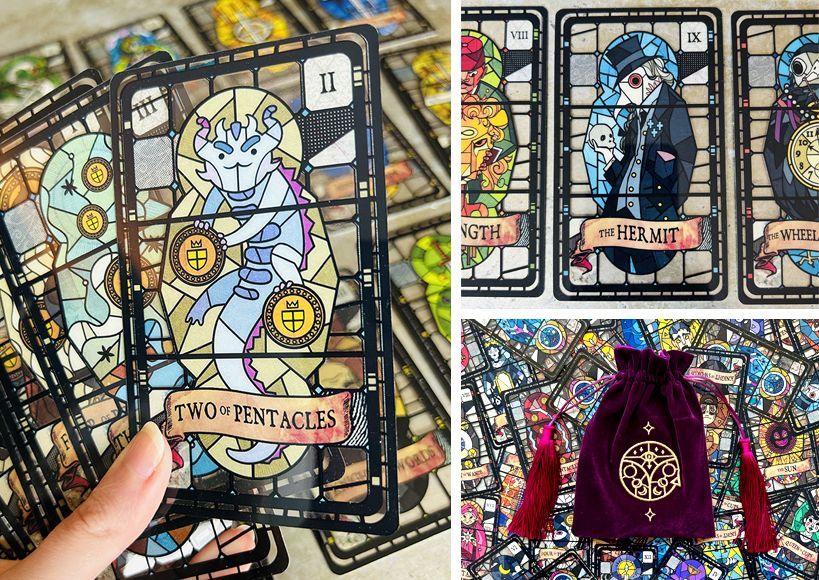 The Lucid Tarot launches in just a few weeks! Sign up to be notified when the 500 limited edition decks go live in the shop...

🎴 transparent stained-glass tarot deck
🔮 velvet bag + quick start guide
📅 31st Oct 2024 (6PM GMT)
💵 £70 + shipping

buff.ly/3w9A8Yc